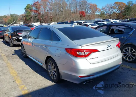 2015 Hyundai Sonata Sport из США, поврежденный, VIN 5NPE34AF9FH138963